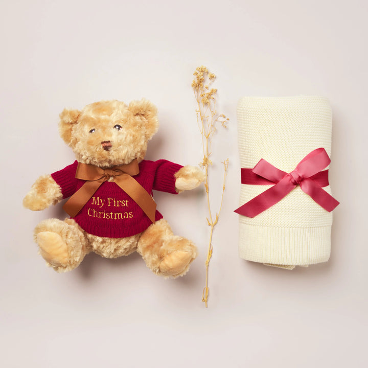 Blue Almonds Ltd My First Christmas Personalised Gift Set Blue Almonds