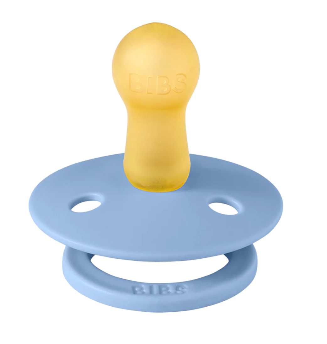 Blue Almonds Ltd Twin dummy pack - sky blue/ baby blue BIBS Pacifiers