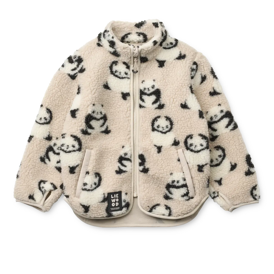 Blue Almonds Ltd Nolan Pile Jacket - Panda / Sandy - UNISEX LIEWOOD