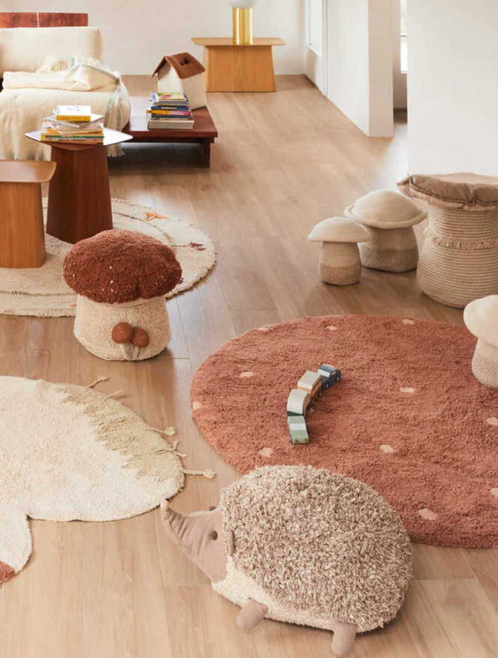 Blue Almonds Ltd Floor Cushion Hedgehog Lorena Canals