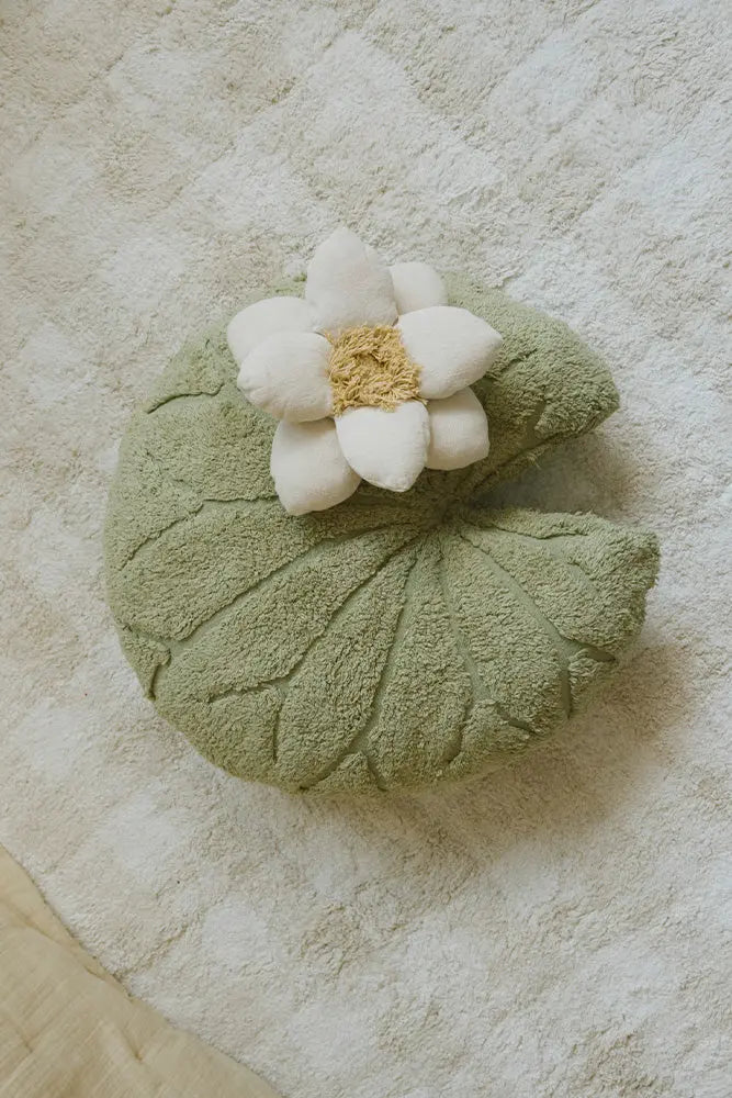 Blue Almonds Ltd Floor Cushion - Water Lily Lorena Canals