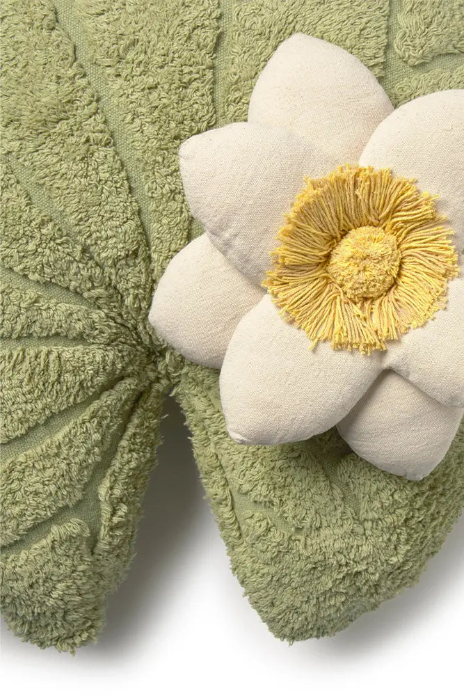 Blue Almonds Ltd Floor Cushion - Water Lily Lorena Canals