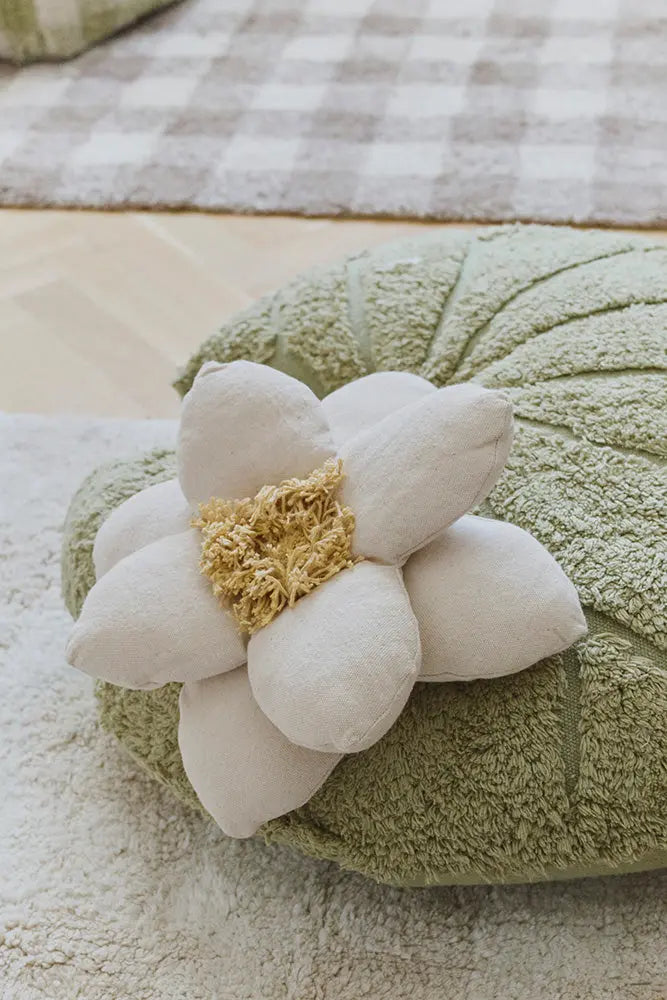 Blue Almonds Ltd Floor Cushion - Water Lily Lorena Canals