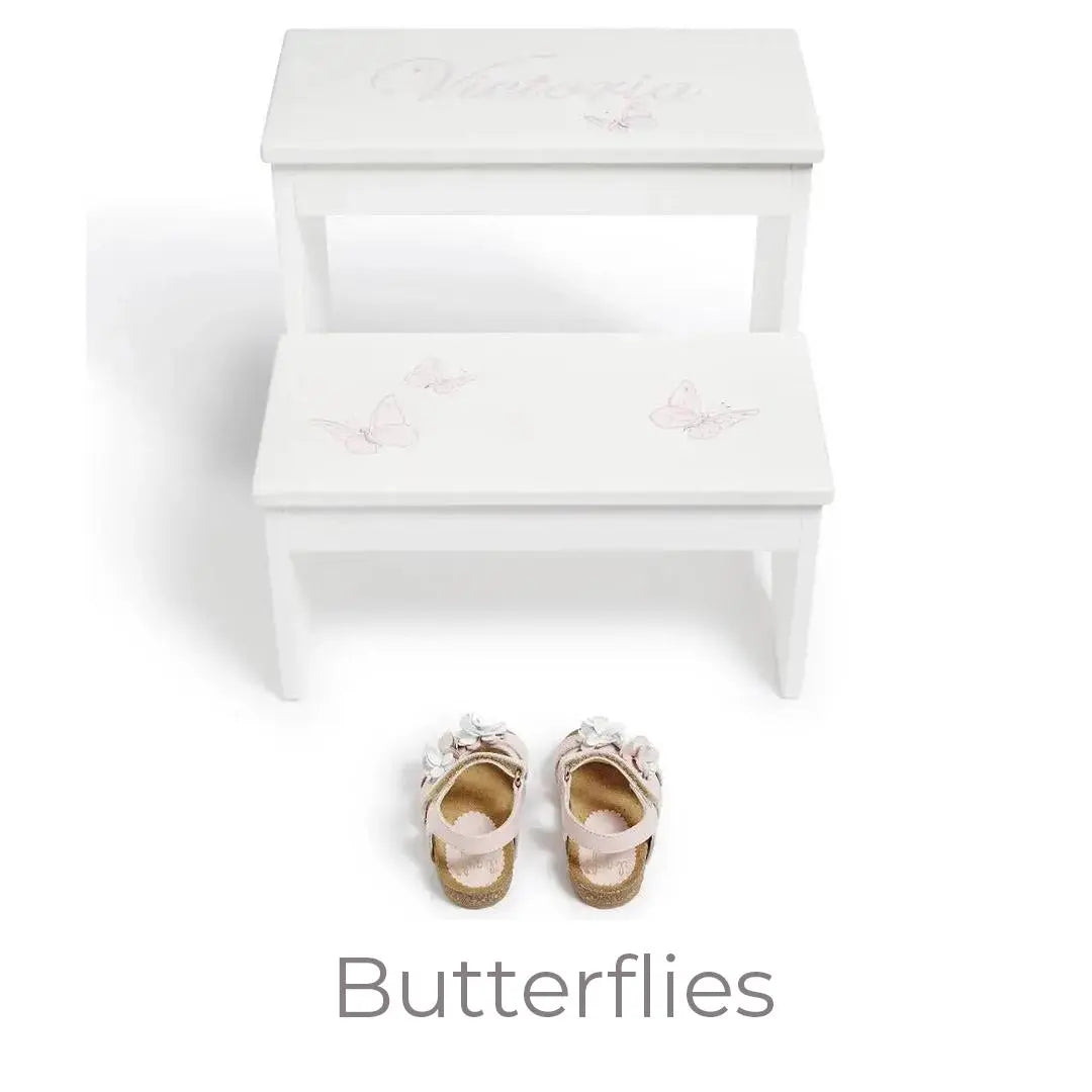 Blue Almonds Ltd Personalised Hand-Painted Steps LUI & LEI Interiors