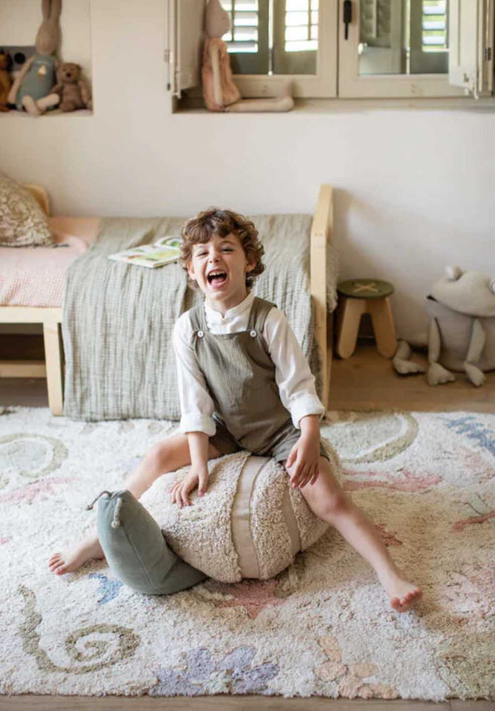 Blue Almonds Ltd Pouffe "Mr Snail' Lorena Canals