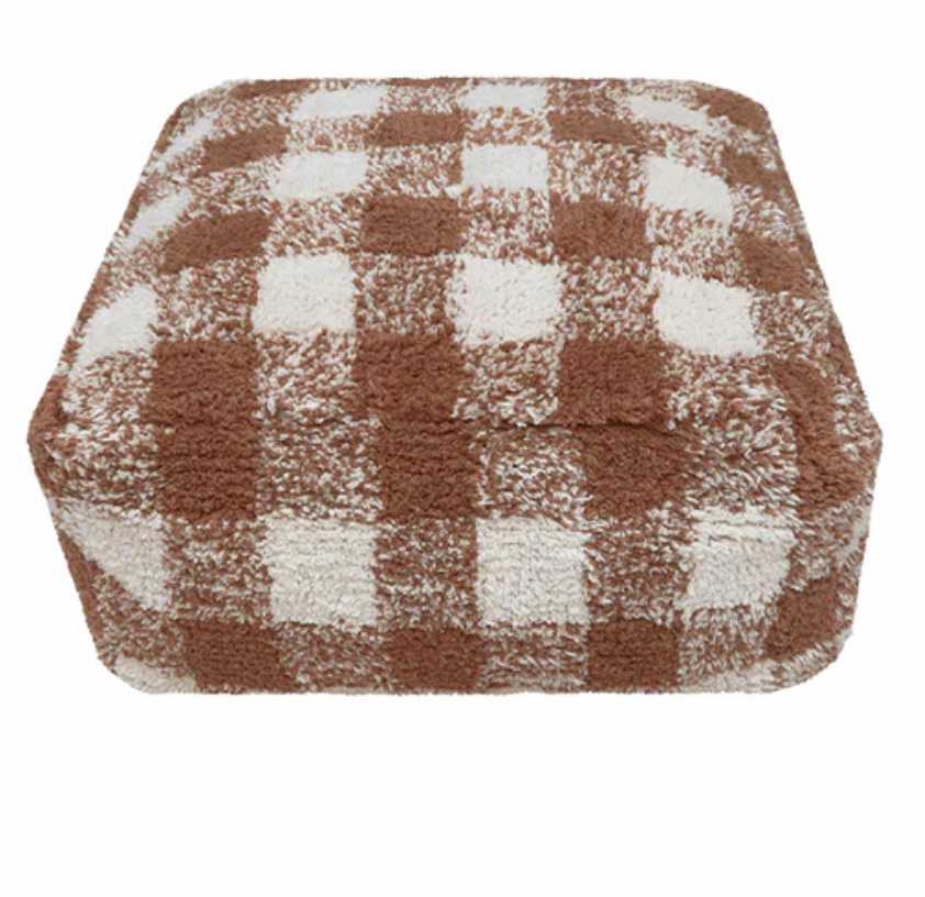 Blue Almonds Ltd Pouffe "marshmallow round" vanilla Lorena Canals