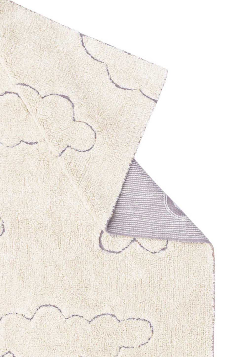 Blue Almonds Ltd Rugcycled washable rug "clouds" Lorena Canals