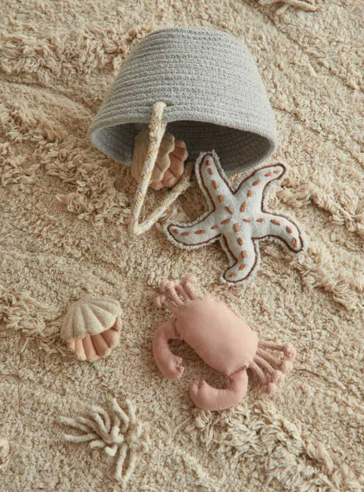 Blue Almonds Ltd Washable cotton play rug "Island" Lorena Canals