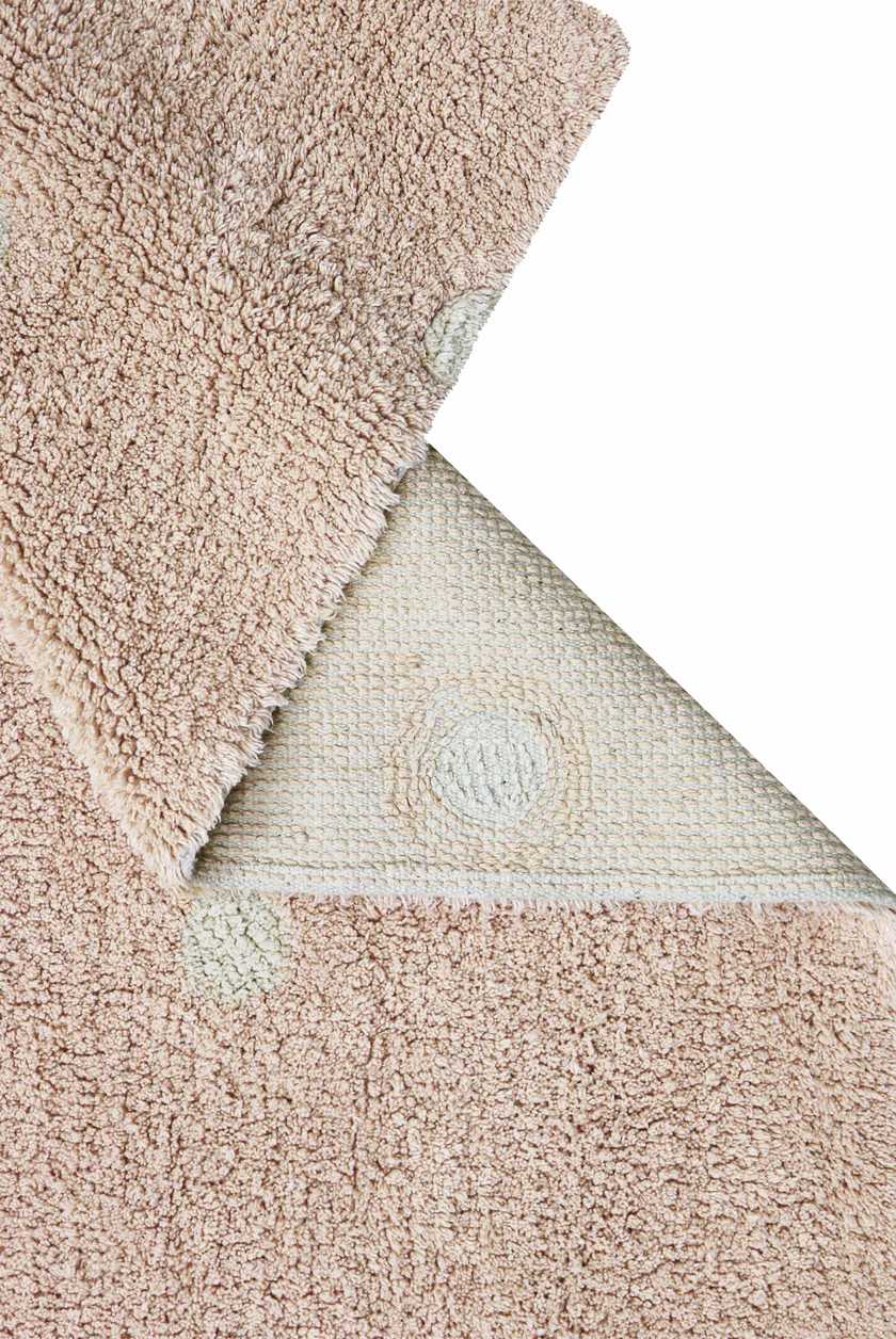Blue Almonds Ltd Washable cotton rug "Mini Dot Rose" Lorena Canals