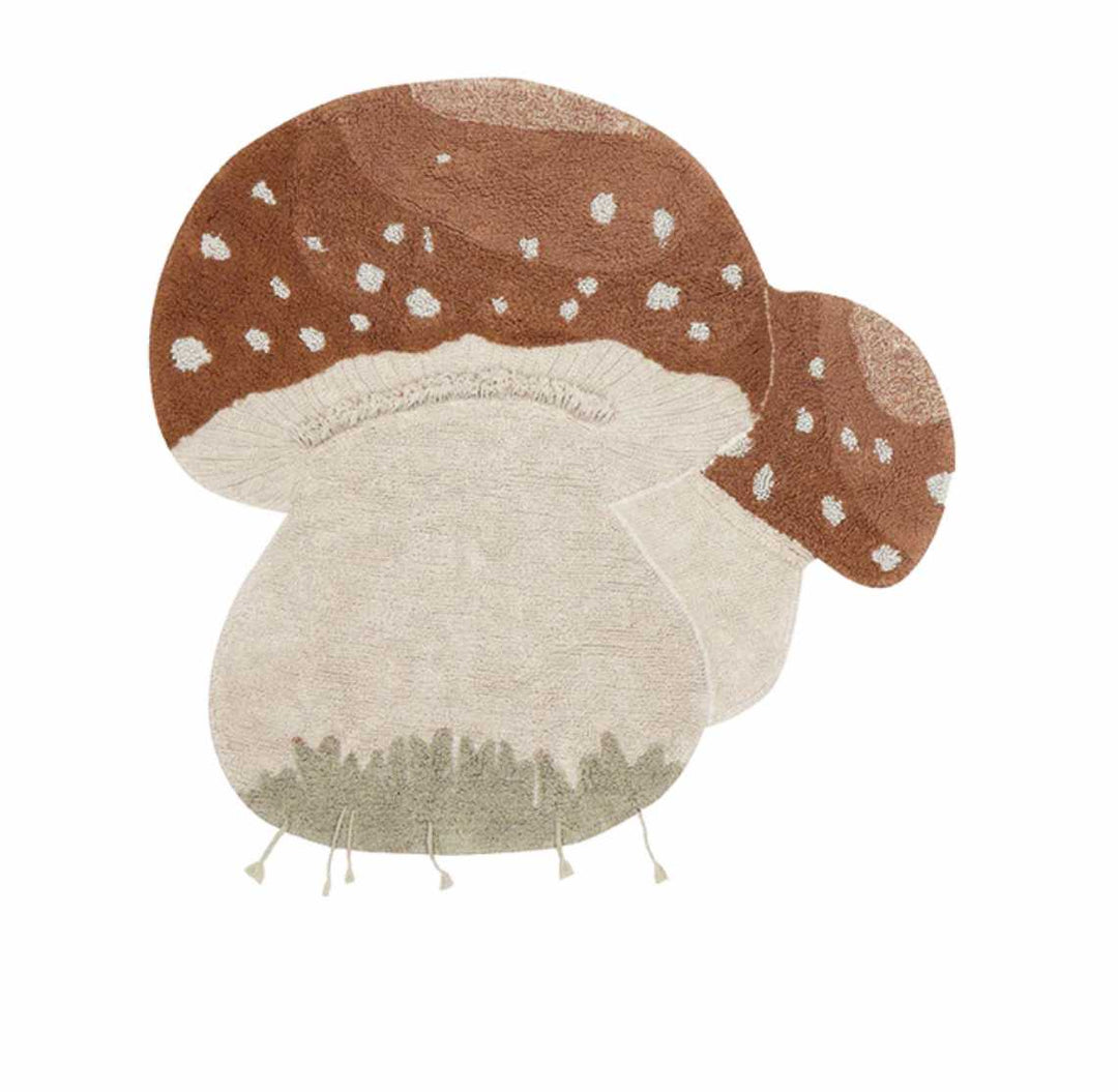 Blue Almonds Ltd Washable cotton rug "boletus" Lorena Canals