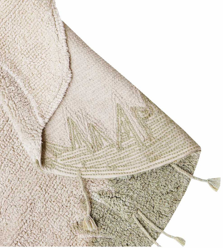 Blue Almonds Ltd Washable cotton rug "boletus" Lorena Canals