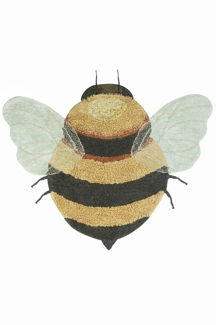 Blue Almonds Ltd Washable rug "Bee" Lorena Canals