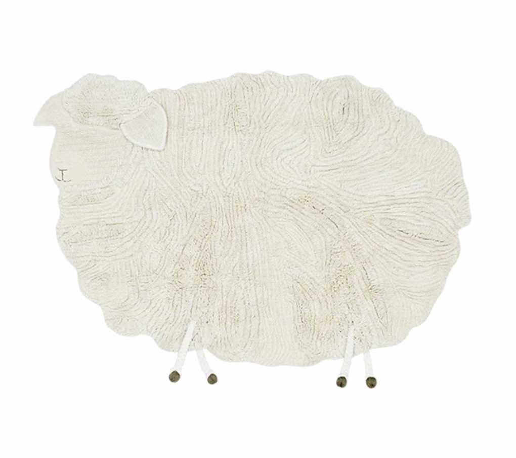 Blue Almonds Ltd Woolable Rug Pink Nose Sheep Lorena Canals