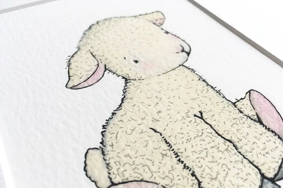 Blue Almonds Ltd Picture "newborn lamb" Daisy & Bump