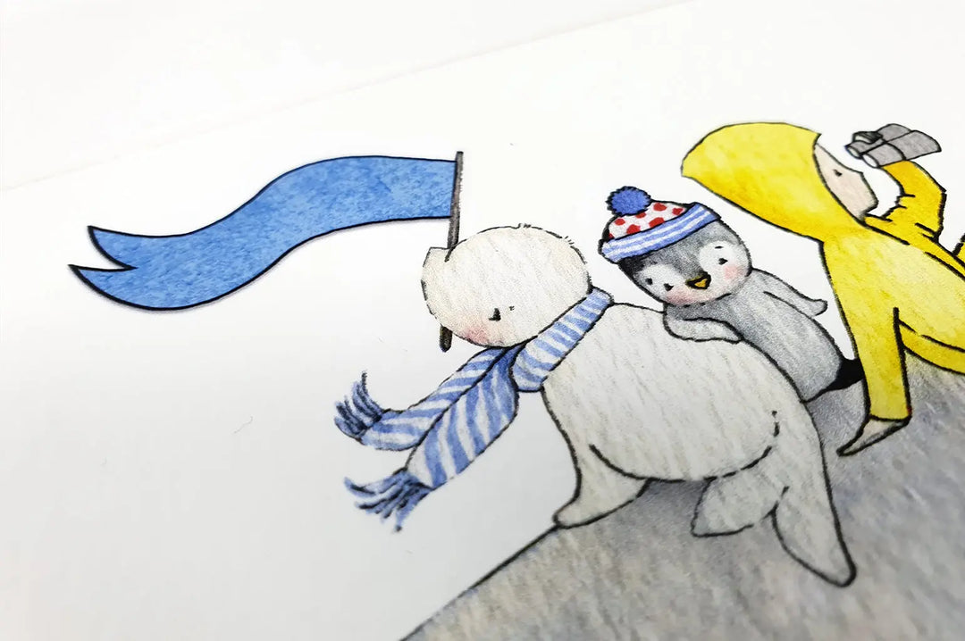 Picture "whale"-Nursery art-Daisy & Bump-Blue Almonds-London-South Kensington
