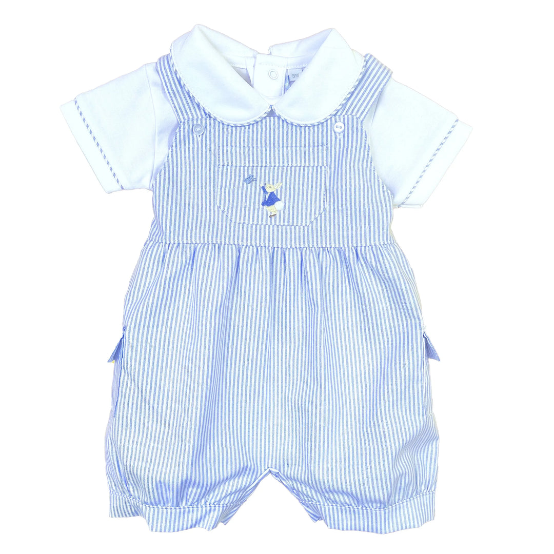 Blue Almonds Ltd PETER AND BUTTERFLY PLAYSUIT SET Mini La Mode