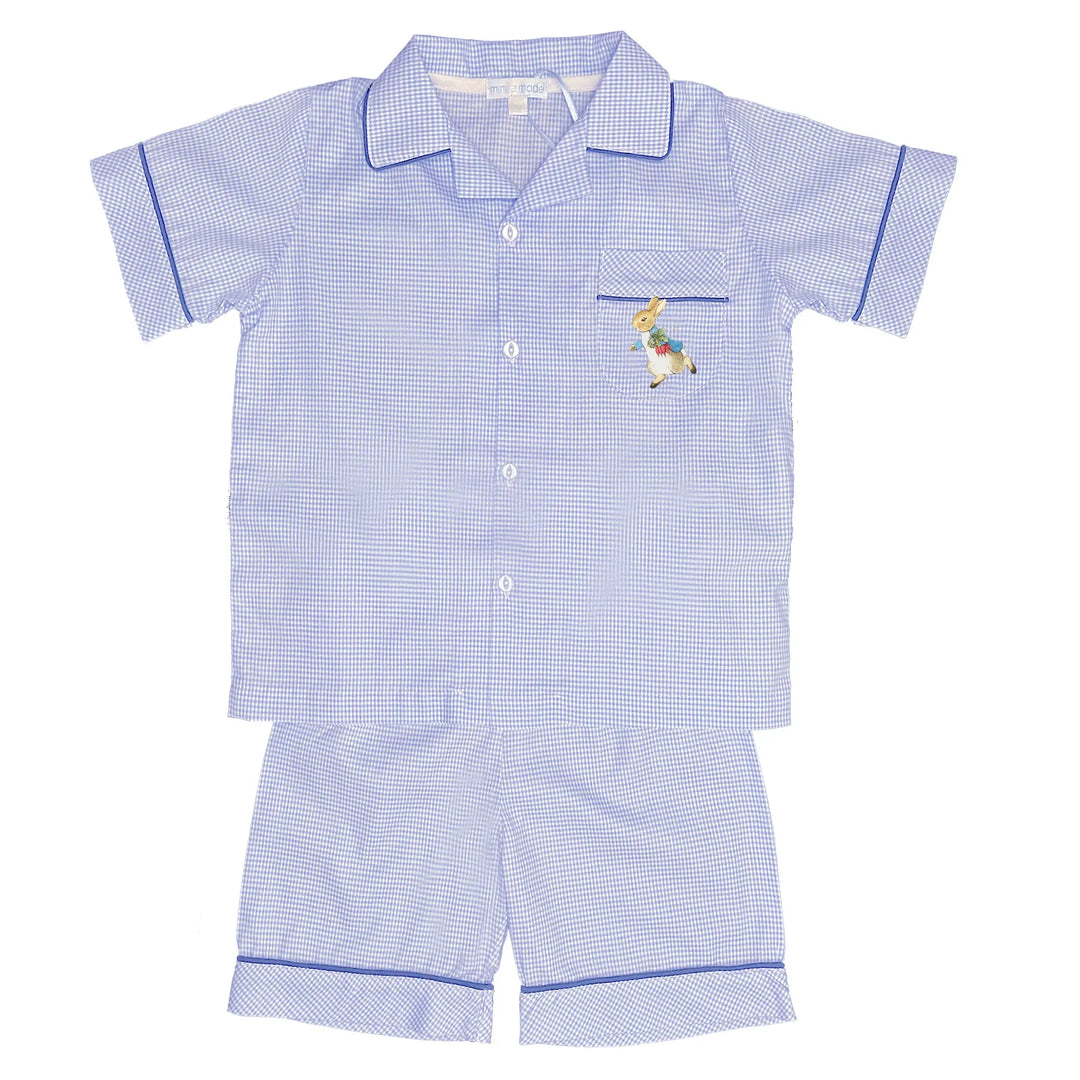 Blue Almonds Ltd PETER RABBIT SHORTS PYJAMA SET Mini La Mode