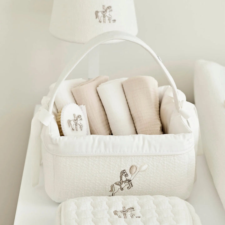 Blue Almonds Ltd Padded Vanity Basket - Carrousel Theophile & Patachou