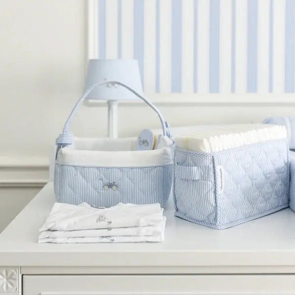 Blue Almonds Ltd Padded Vanity Basket - Classic Car Theophile Patachou