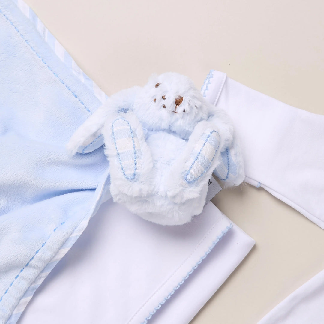 Blue Almonds Ltd Personalised Signature Baby Gift Set – Blue Blue Almonds x Kissy Kissy