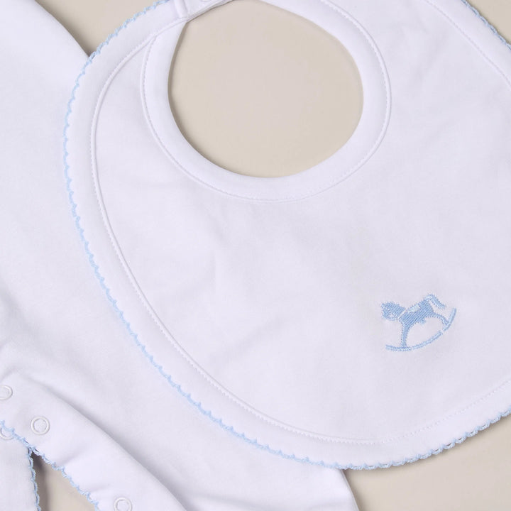 Blue Almonds Ltd Personalised Signature Baby Gift Set – Blue Blue Almonds x Kissy Kissy