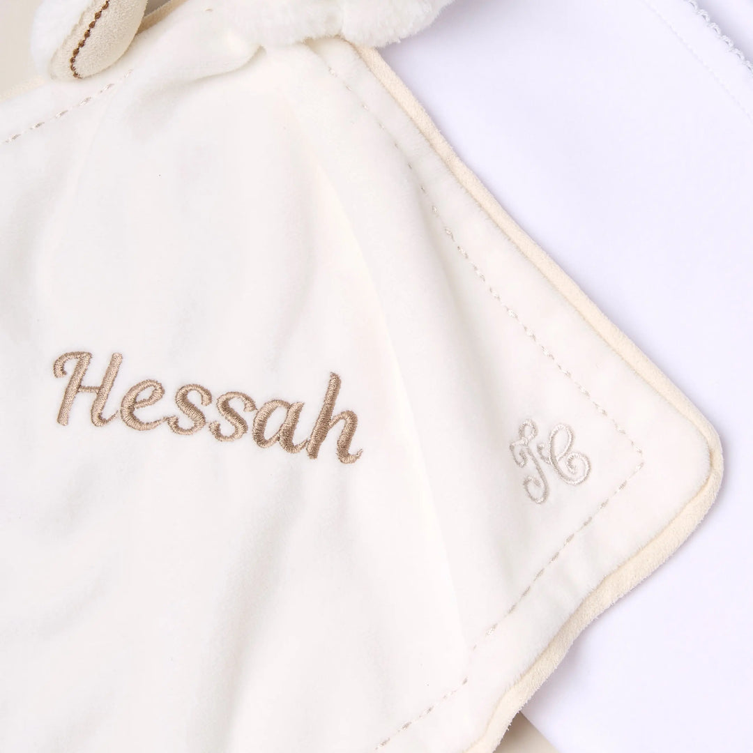 Blue Almonds Ltd Personalised Signature Baby Gift Set – Grey Blue Almonds x Kissy Kissy