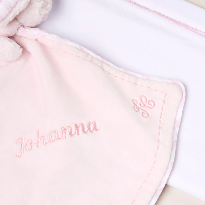 Blue Almonds Ltd Personalised Signature Baby Gift Set – Pink Blue Almonds x Kissy Kissy
