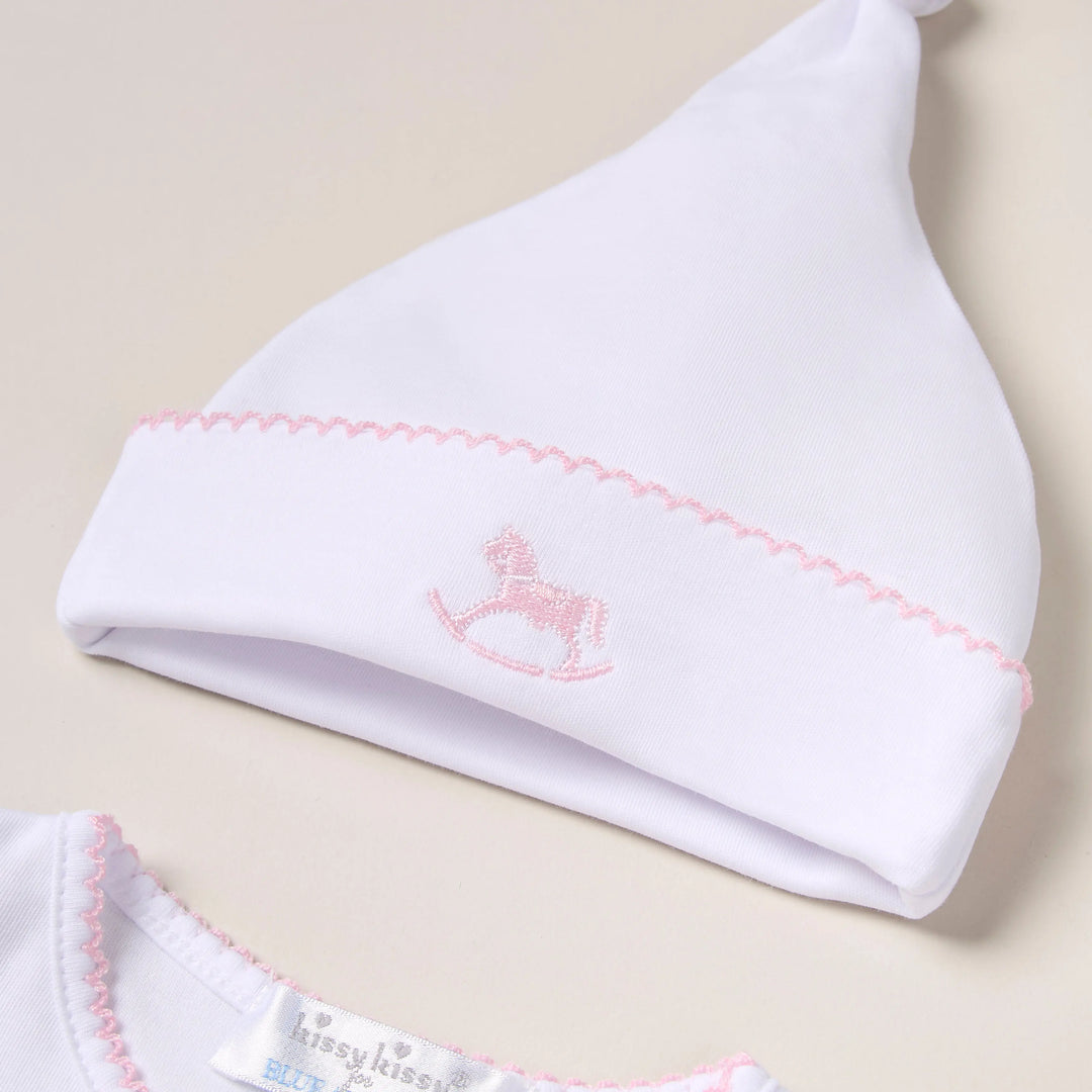 Blue Almonds Ltd Personalised Signature Baby Gift Set – Pink Blue Almonds x Kissy Kissy