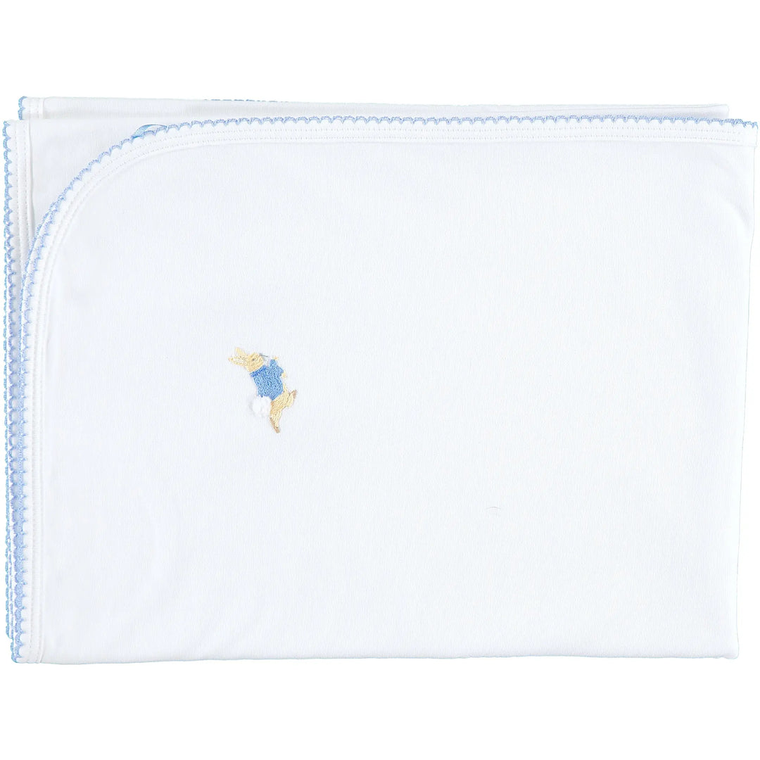 Blue Almonds Ltd Peter Rabbit Baby Blanket Mini La Mode