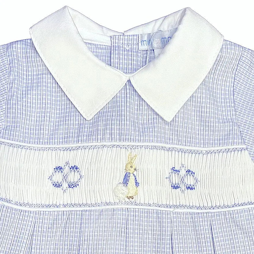 Blue Almonds Ltd Peter Rabbit Check Romper Mini La Mode