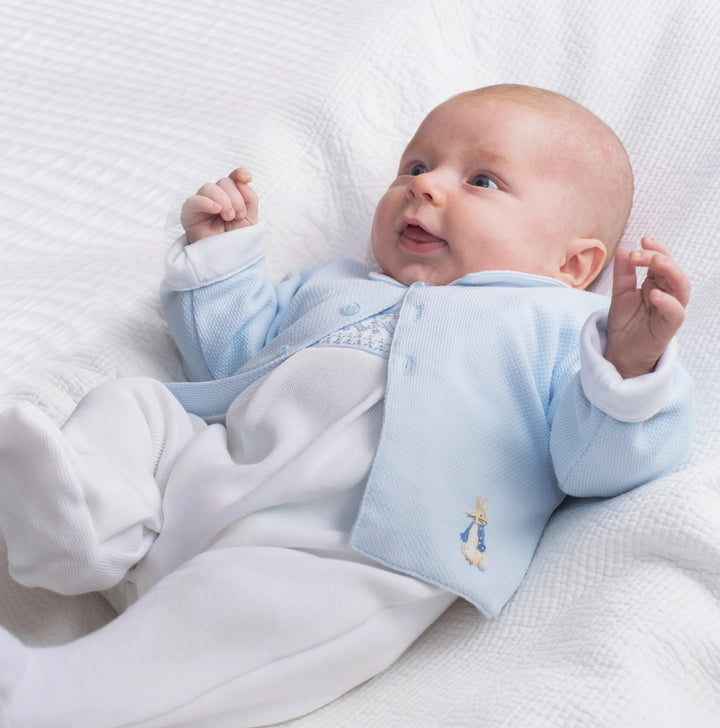 Blue Almonds Ltd Peter Rabbit - Knitted Cardigan Mini La Mode