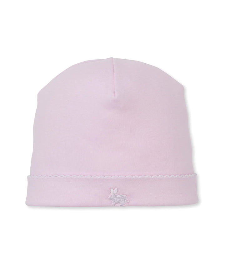 Blue Almonds Ltd Pique Twin Bunnies - Hat - Pink Kissy Kissy