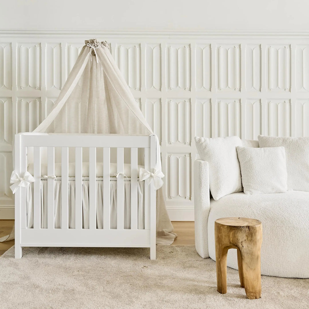 Blue Almonds Ltd Playpen skirt 75x89cm - Ivory - Carrousel Theophile & Patachou
