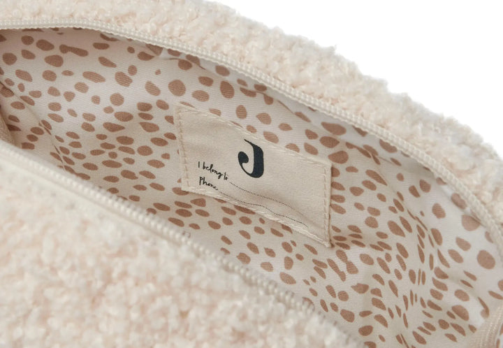 Blue Almonds Ltd Pouch - Boucle Naturel Jollein
