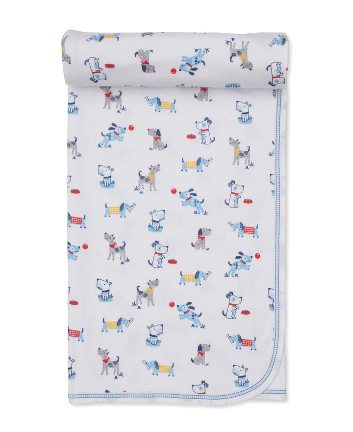Blue Almonds Ltd Puppy Patch - Blanket PRT - Multi Kissy Kissy