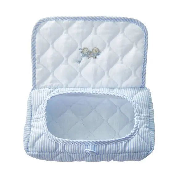 Blue Almonds Ltd Quilted Baby Wipes Cover - Classic Car Theophile Patachou