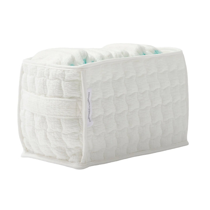 Blue Almonds Ltd Quilted Nappy Basket - Carrousel Theophile & Patachou