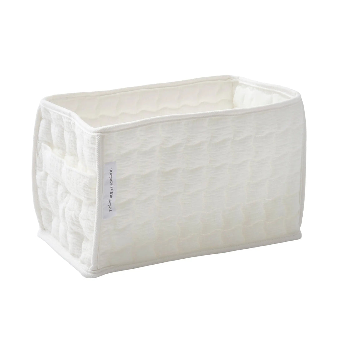Blue Almonds Ltd Quilted Nappy Basket - Carrousel Theophile & Patachou