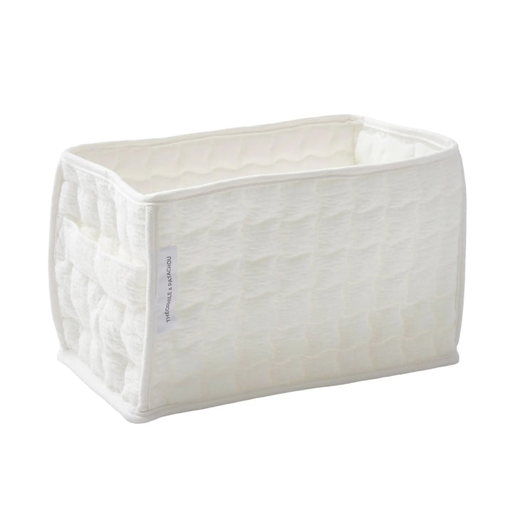 Blue Almonds Ltd Quilted Nappy Basket - Carrousel Theophile & Patachou