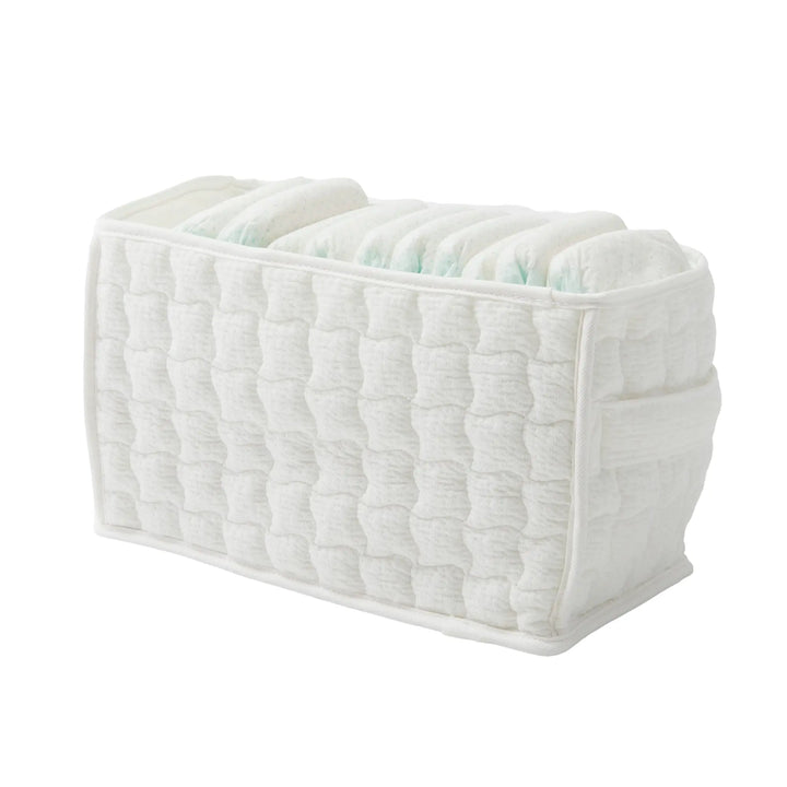 Blue Almonds Ltd Quilted Nappy Basket - Carrousel Theophile & Patachou
