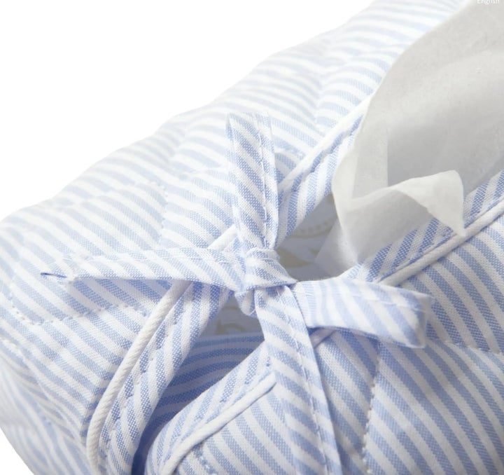 Blue Almonds Ltd Quilted Tissue Box Cover - Classic Car Theophile & Patachou