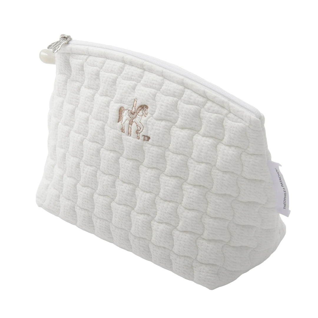 Blue Almonds Ltd Quilted Toiletry Bag - Carrousel Theophile & Patachou
