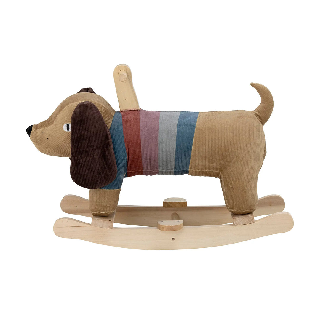 Rocking Toy - Charlie The Dog - Blue Almonds