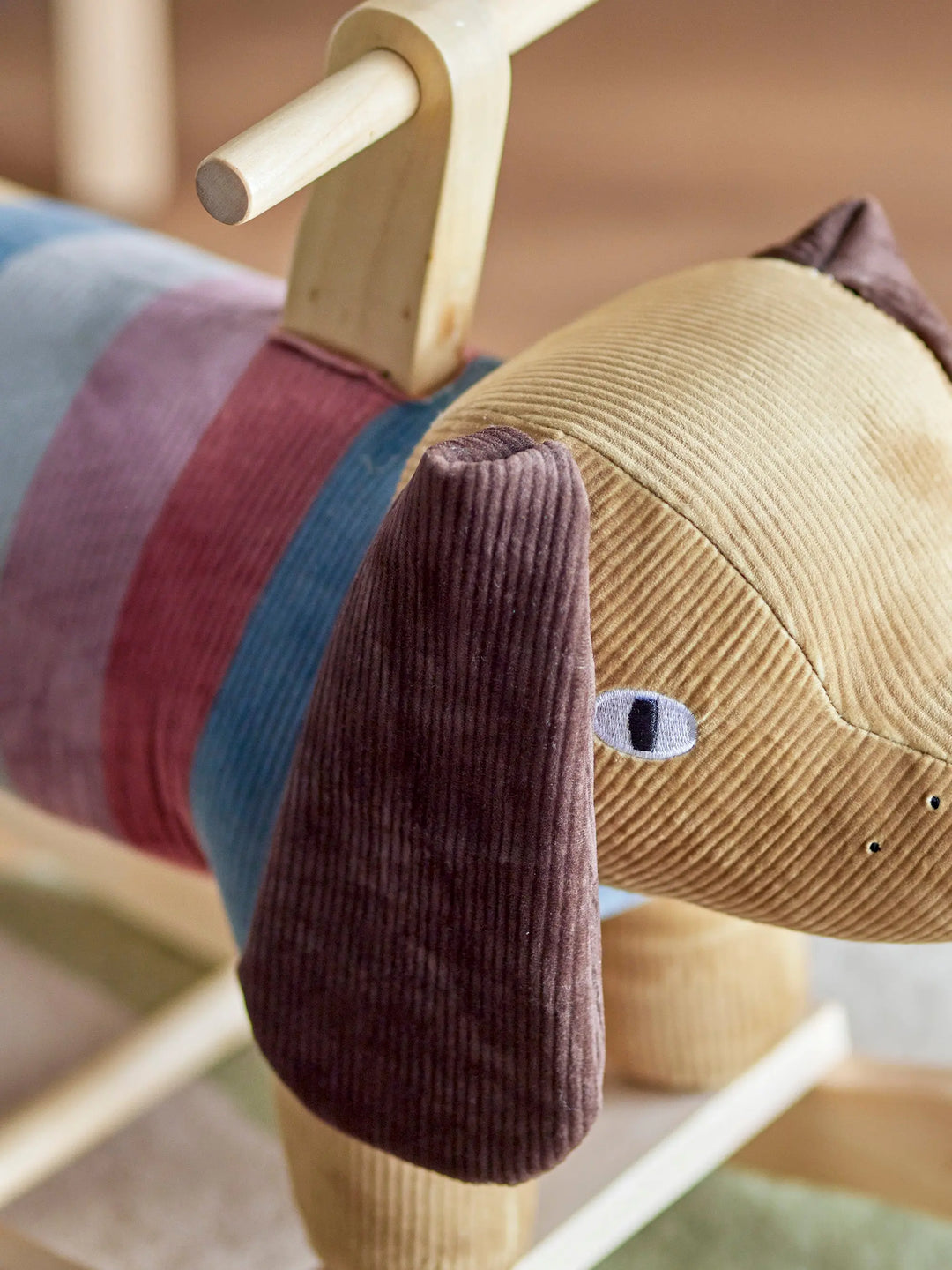 Rocking Toy - Charlie The Dog - Blue Almonds