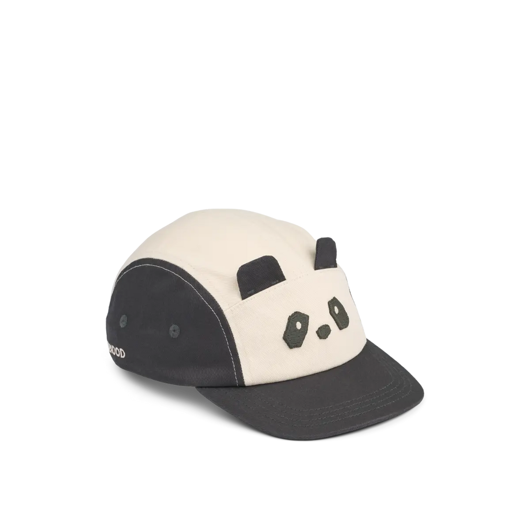 Blue Almonds Ltd Rory Panda Cap  - Sandy / Dark grey - UNISEX LIEWOOD