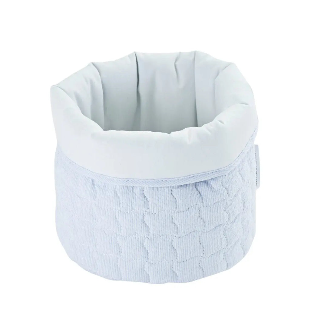 Blue Almonds Ltd Round Care Basket - Blue Garden Party Theophile & Patachou