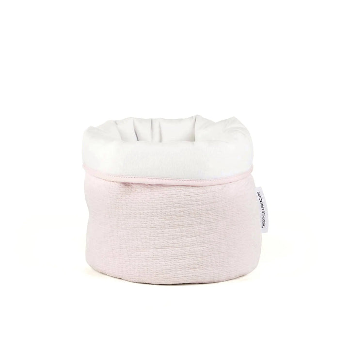 Blue Almonds Ltd Round Care Basket - Printed Blue Garden Party Theophile & Patachou