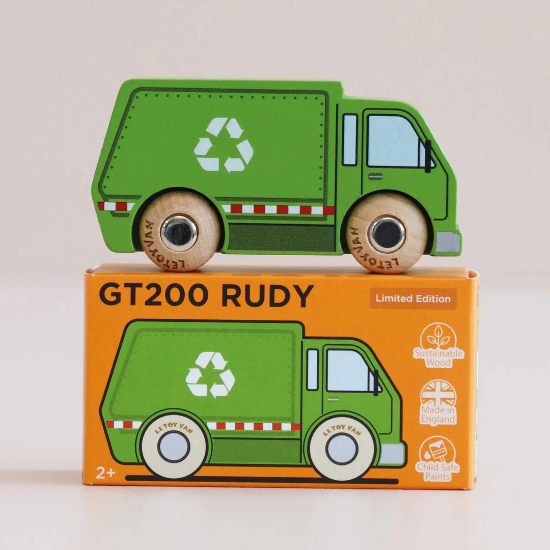 Blue Almonds Ltd Rudy - Recycling Truck Le Toy Van
