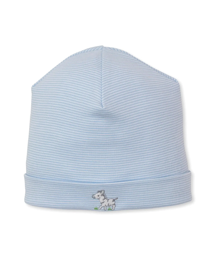 Blue Almonds Ltd SCE Safari Party - Hat w/ Hand Emb STR - Light Blue Kissy Kissy