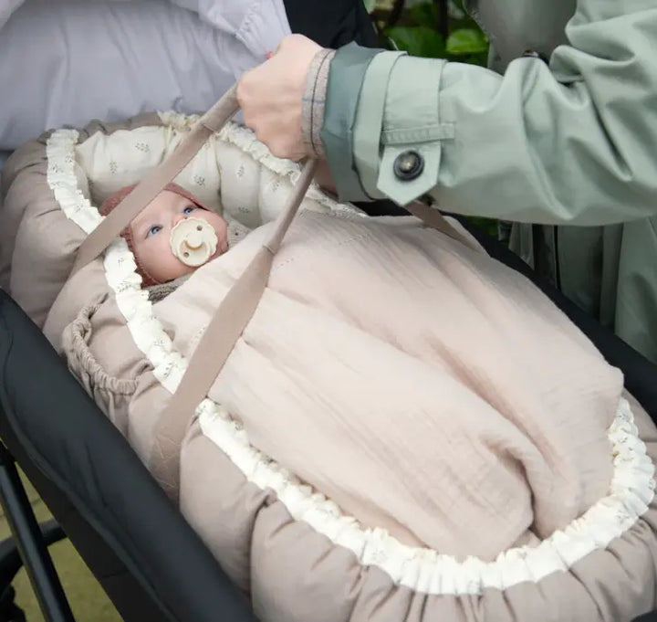 Blue Almonds Ltd Sebra 3-in-1 Baby Nest Blue Almonds